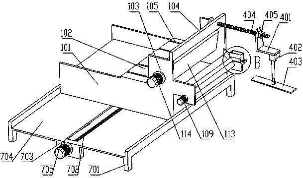 Invoice pasting device