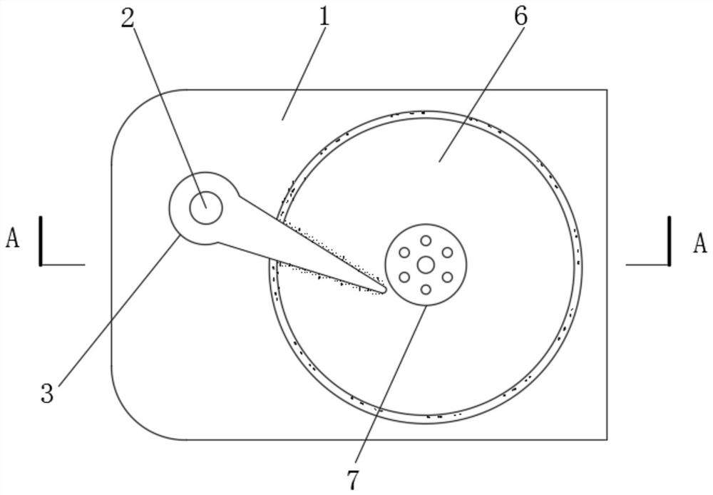 Automatic ash removal and storage disk for internet block chain technology research and development