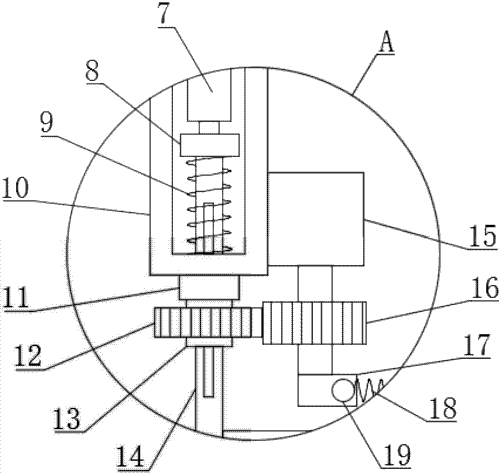 Construction waste dual-crushing and screening device