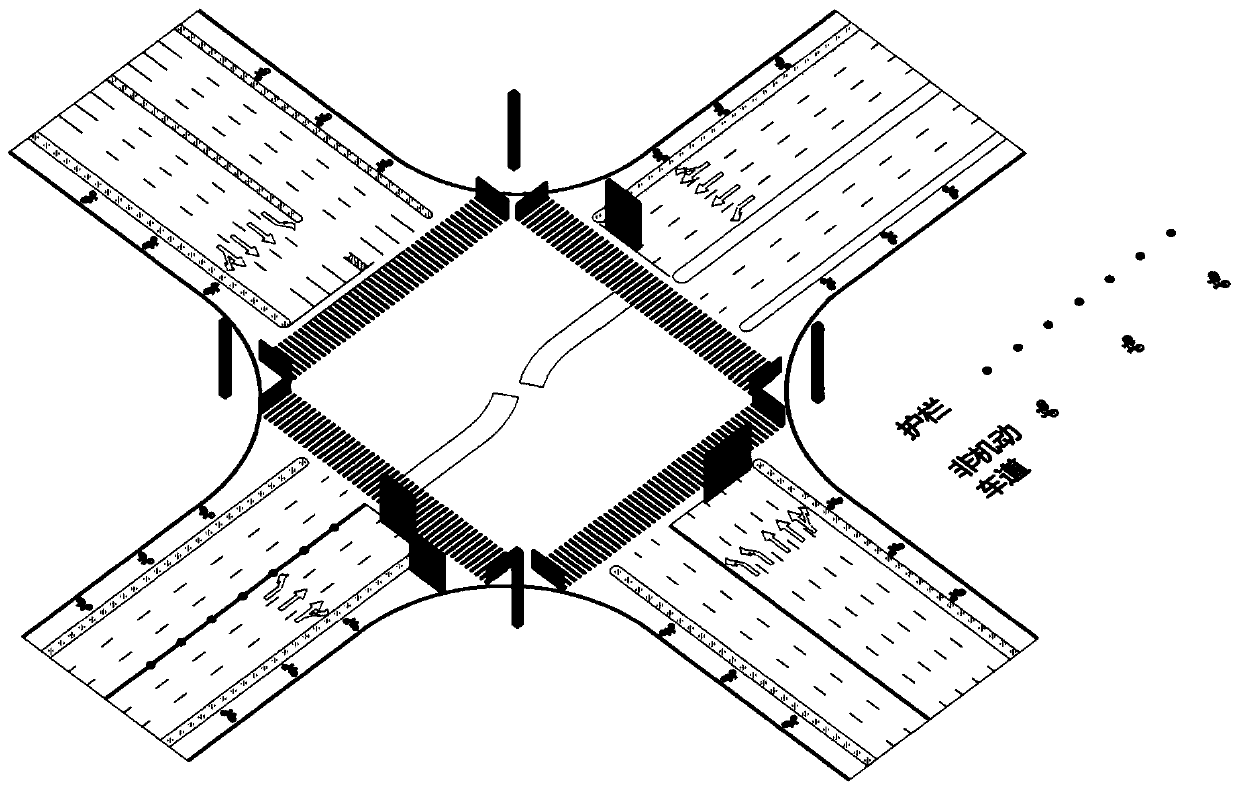 Signal lamp control device for preventing red light running near intersection