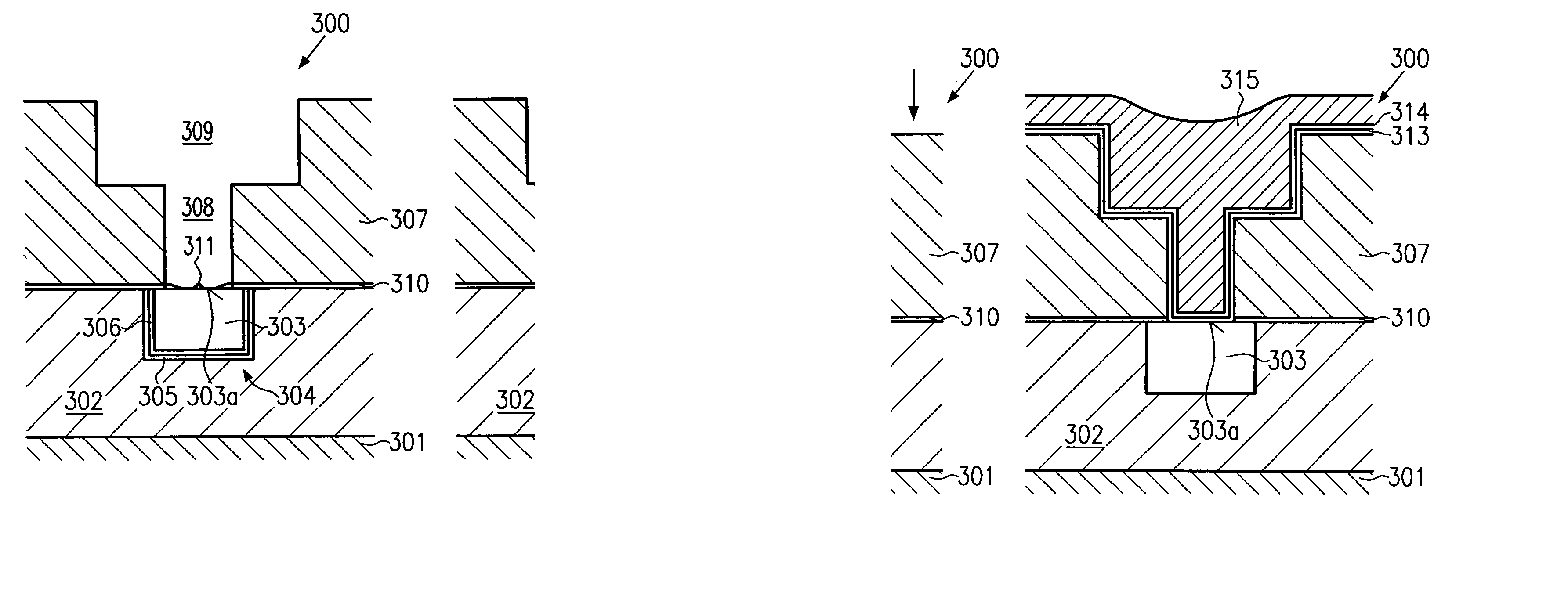 Technique for forming a passivation layer prior to depositing a barrier layer in a copper metallization layer