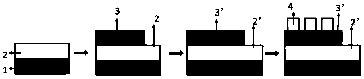 Resistance-variable gating device with high voltage-withstanding self-current limiting performance and preparation method thereof