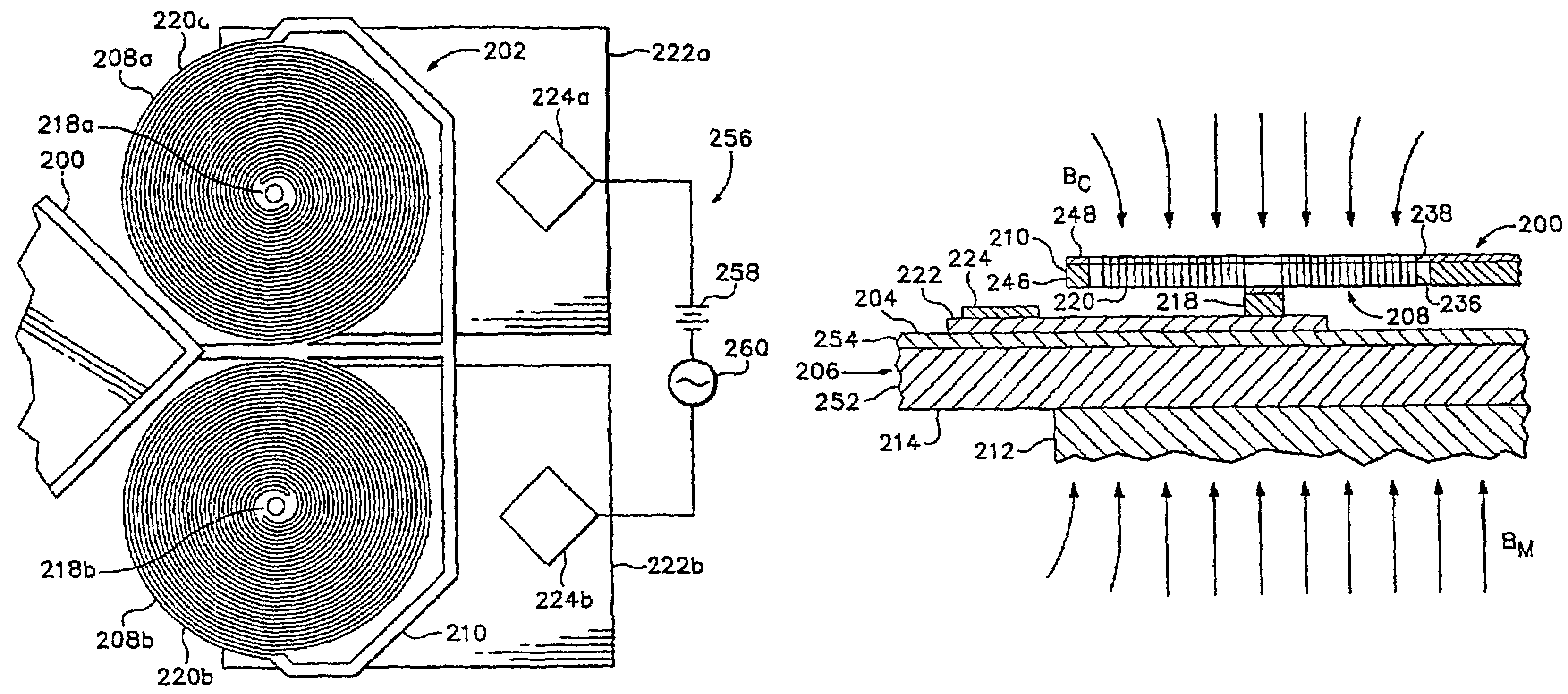 Magnetically actuated microelectromechanical systems actuator