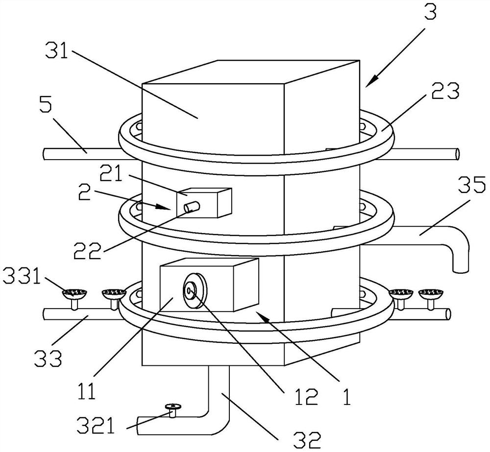 A landscape fish pond purification treatment system and treatment method