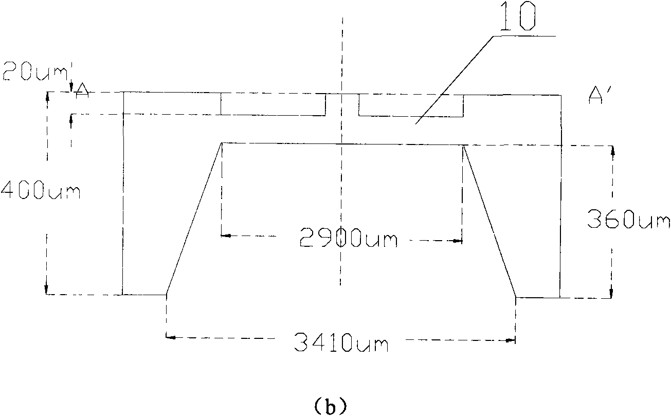 Beam-film combined micro-pressure sensor