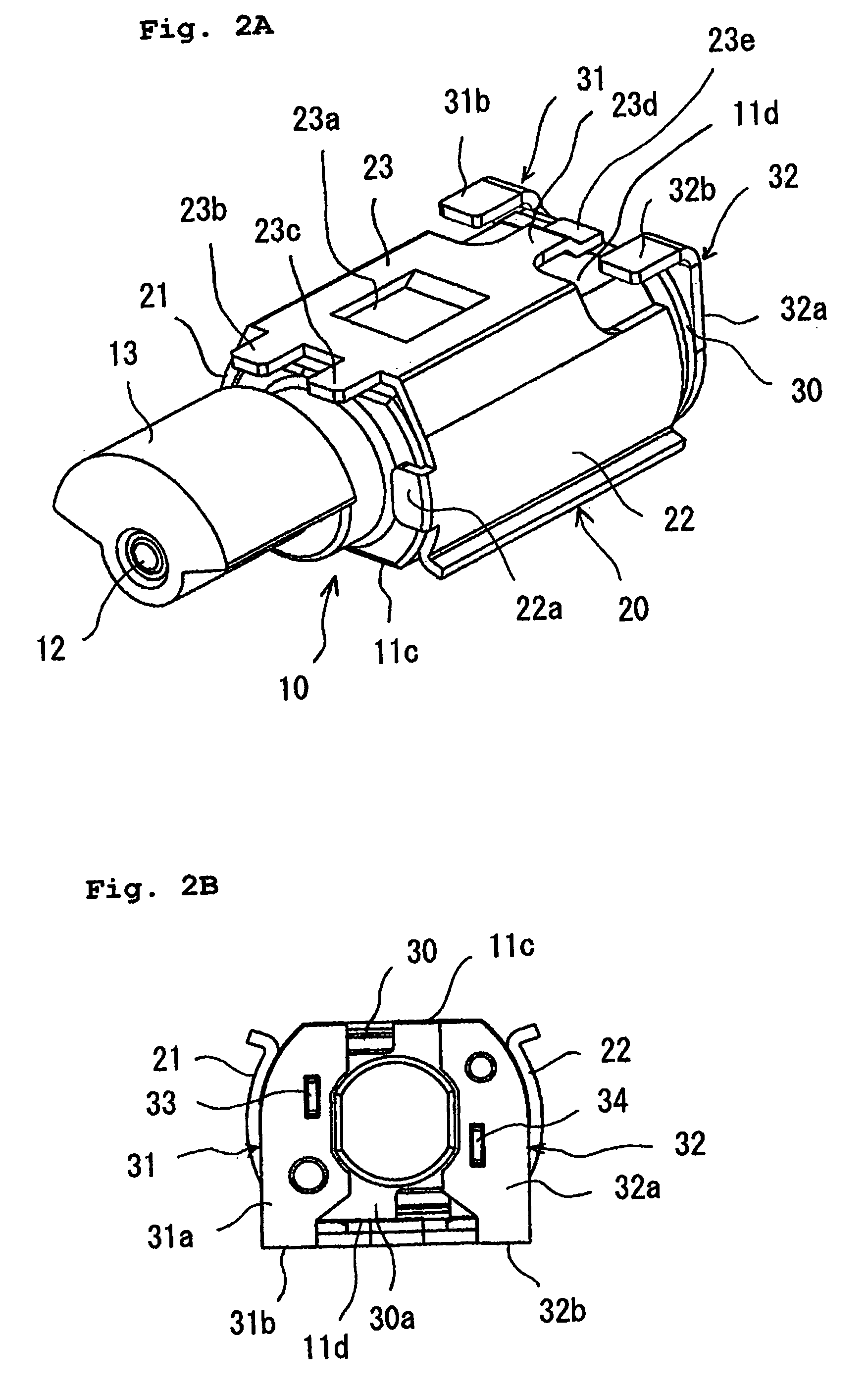 Board mounted structure of vibration motor