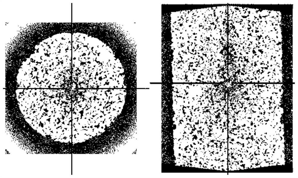 Quantitative analysis device and method for saturation spatial distribution of fluid in rock