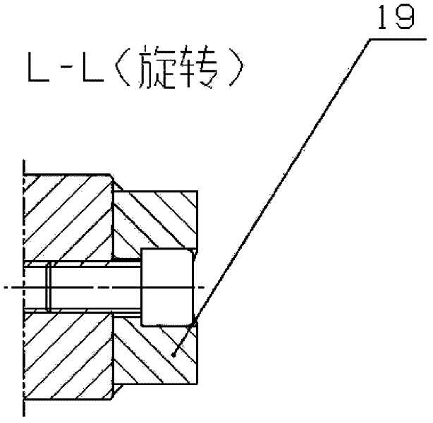 Axial load fatigue testing device and testing method thereof