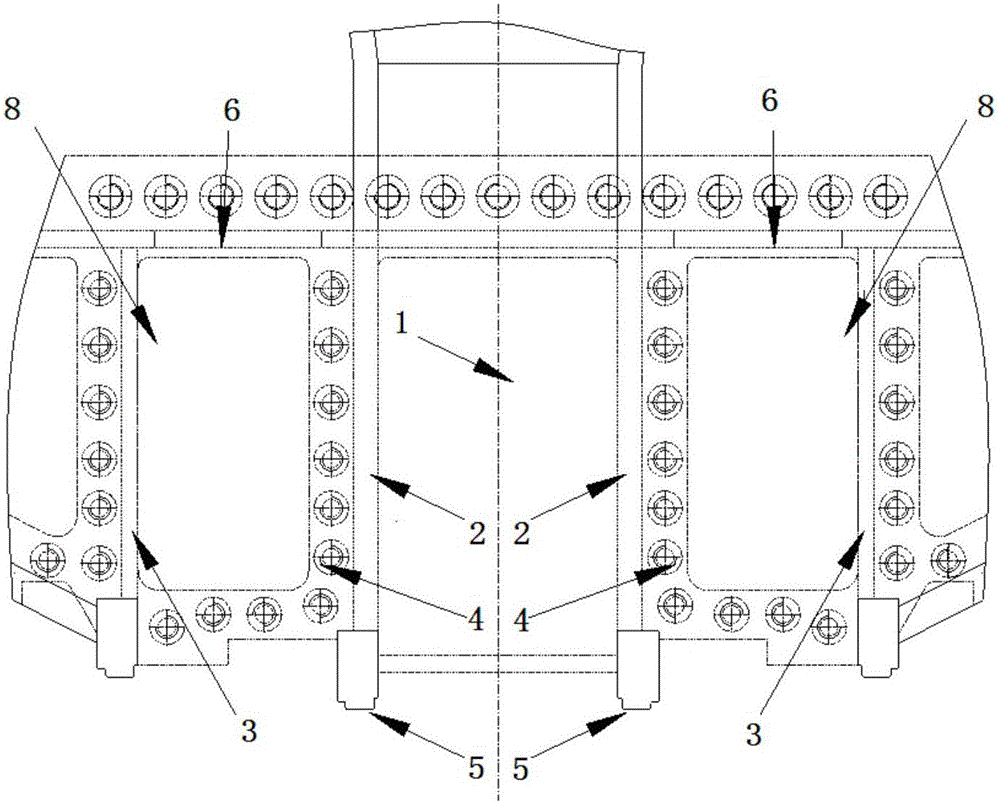 Low-pressure steam inlet structure of steam turbine