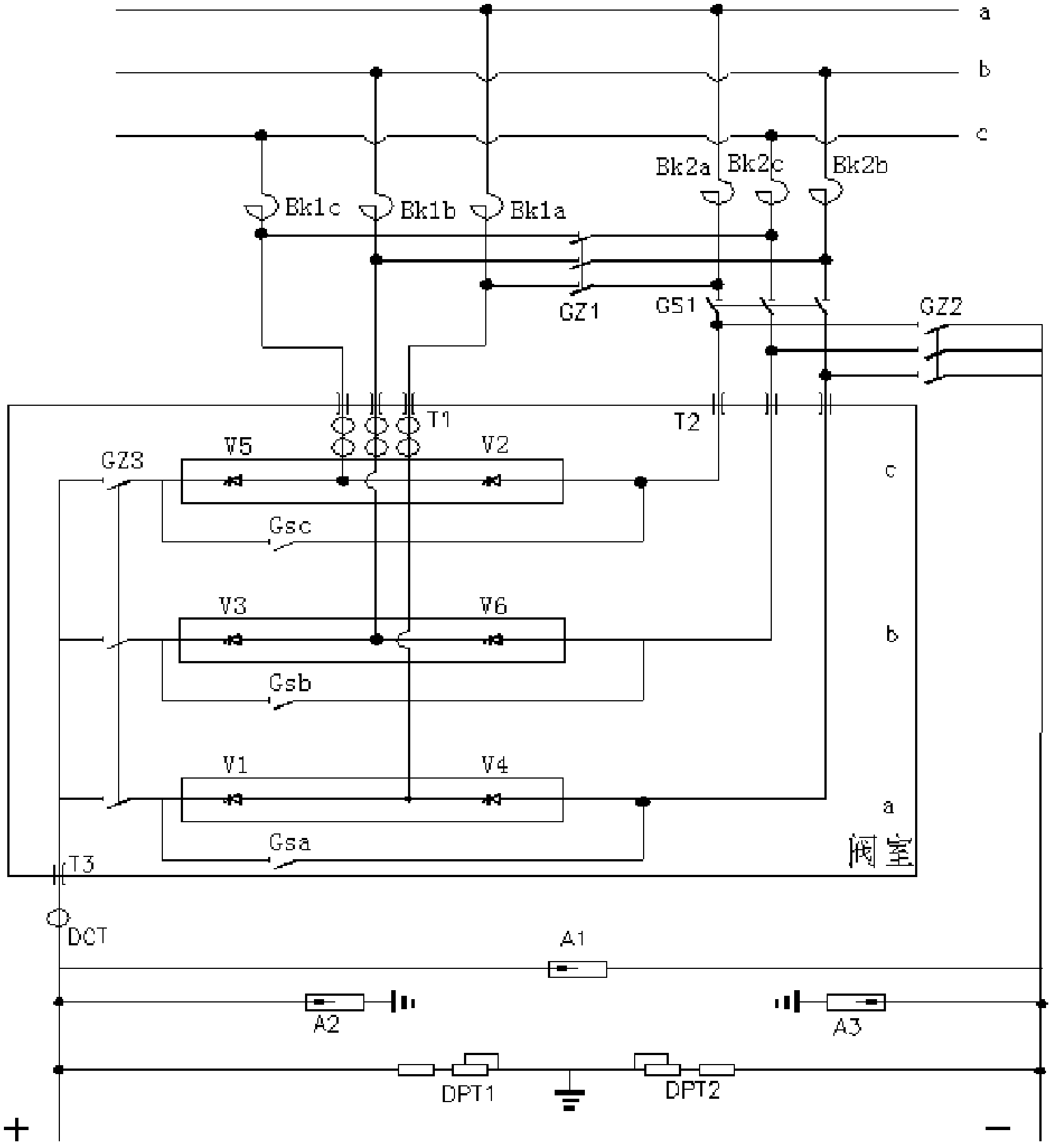 Movable static var compensator and direct current ice-melting device and realization method thereof