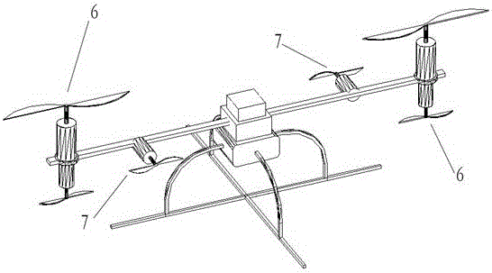 Oil and electricity hybrid power multi-rotor aircraft