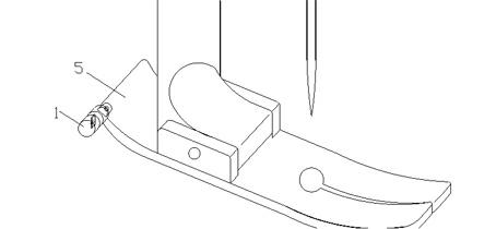 Novel thread cutting device for sewing machine