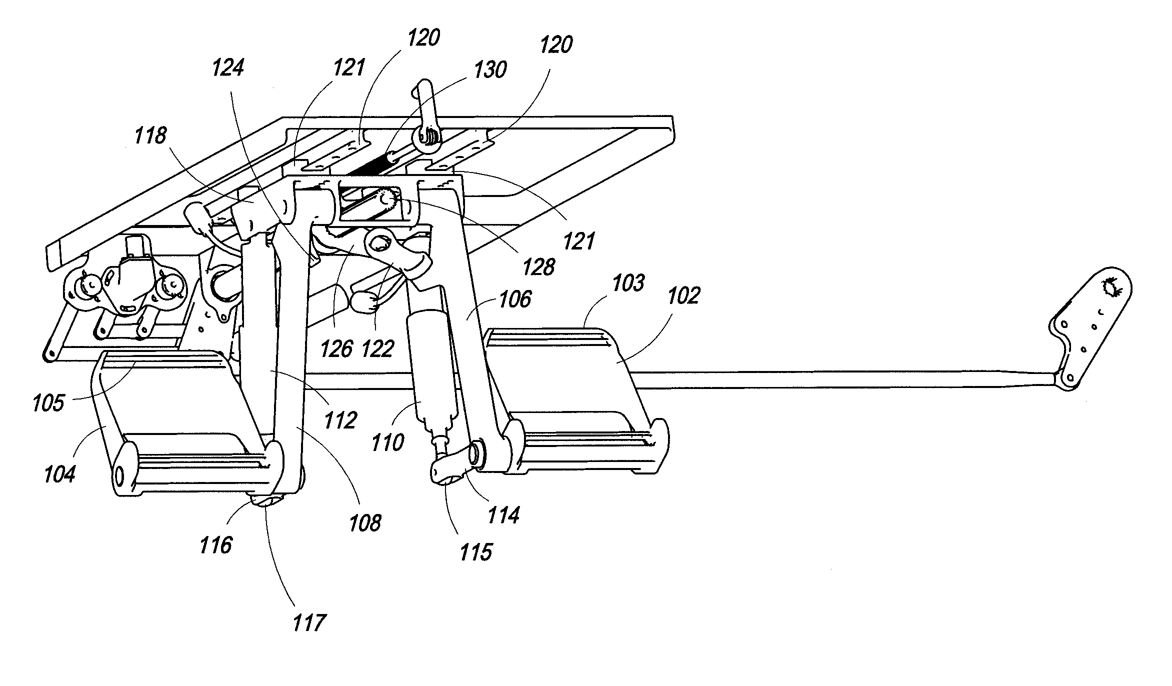 Cockpit Rudder Control Mechanism For An Aircraft