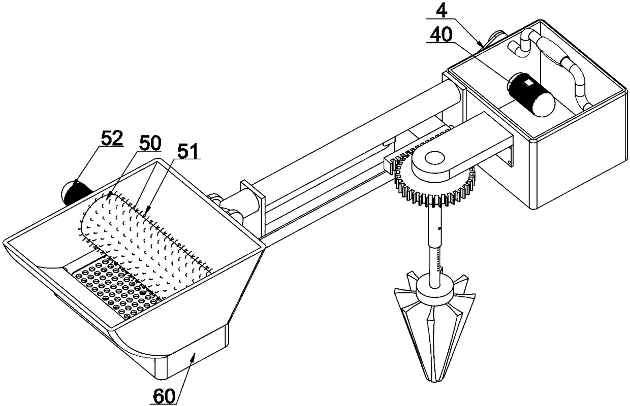 Crushing shovel for soil remediation