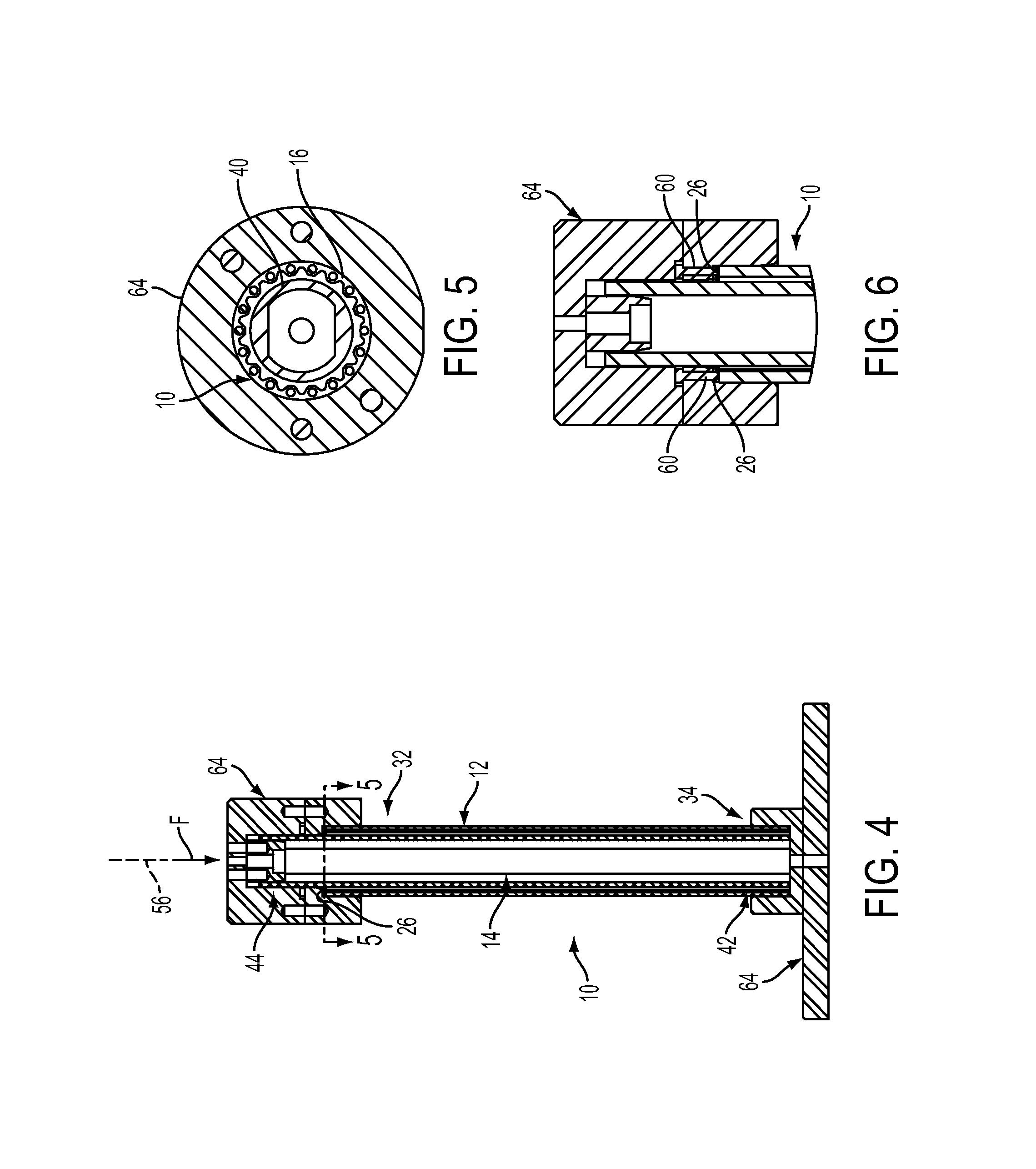 Shaft assembly with anti-pull apart stake