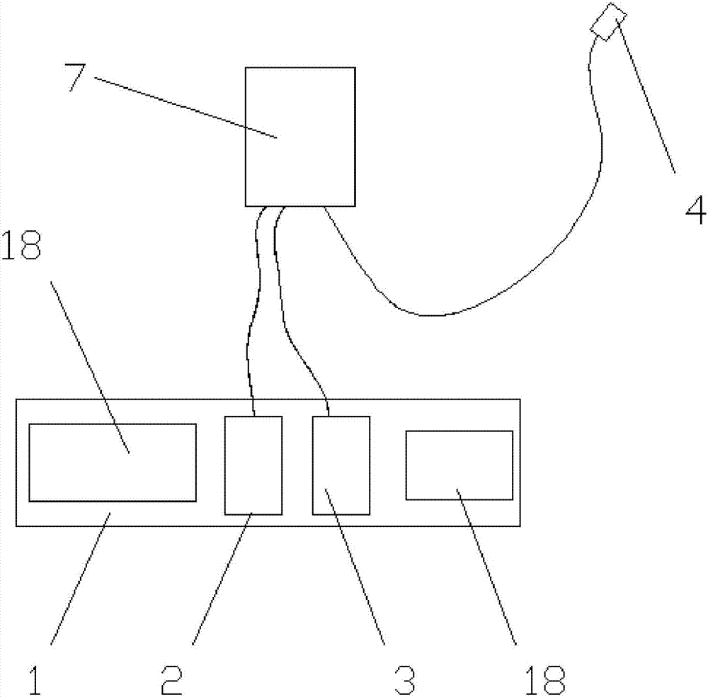 Radial artery dual-airbag intelligent compression hemostasis device