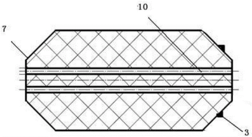 Transient response high temperature sensor applied to complex environment