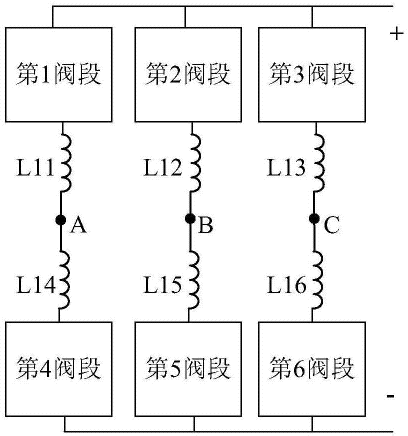 Flexible direct current power transmission converter performance testing platform and control method thereof