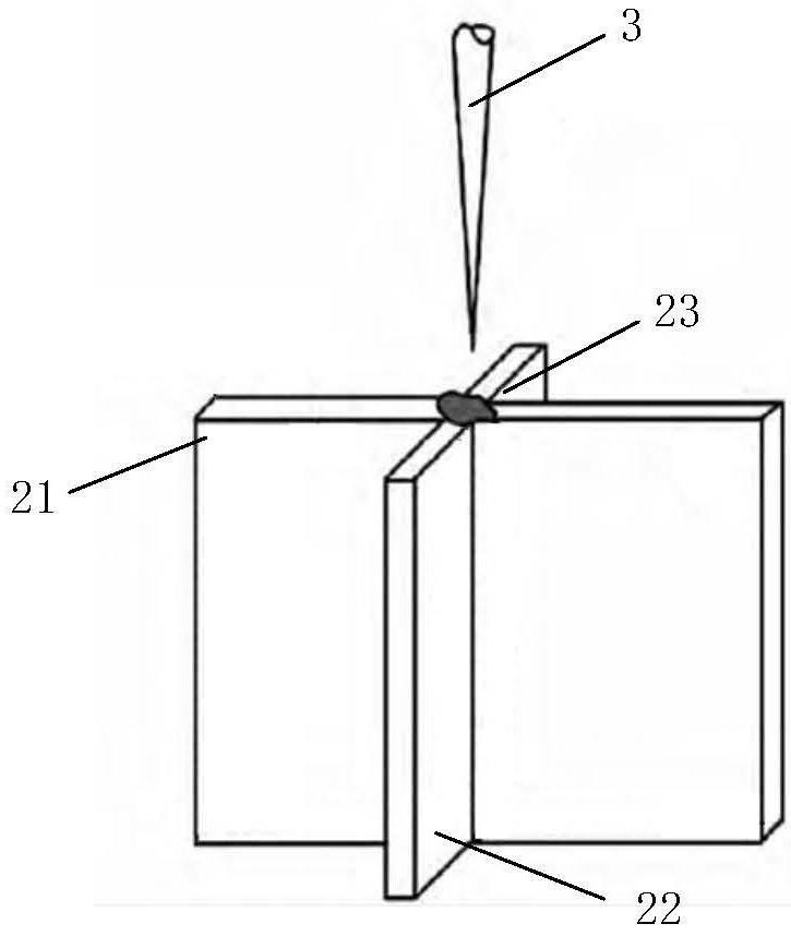 A collimator grid structure laser precision welding device and method