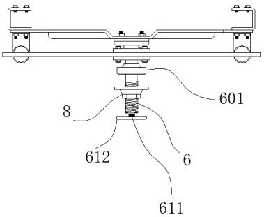 Vehicle bottom hanging device and using method