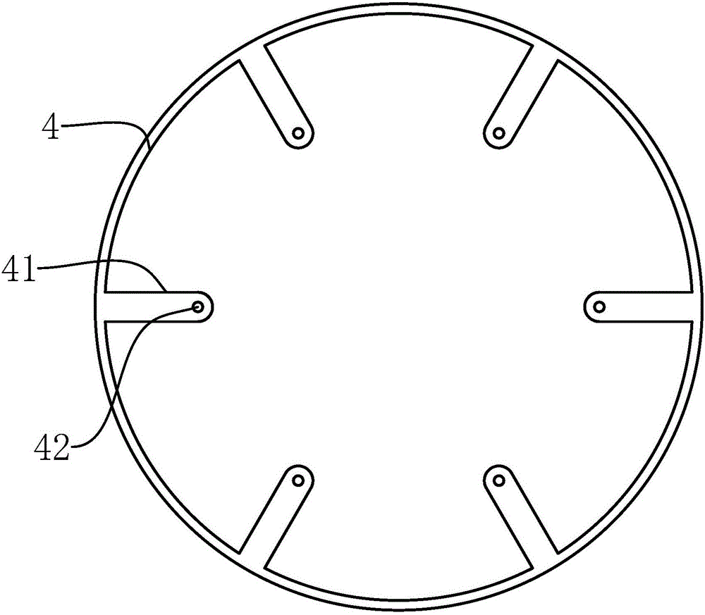 Anti-theft municipal well cover detachment structure