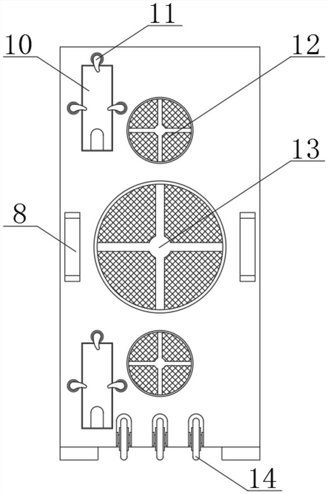 Network cabinet with high heat dissipation