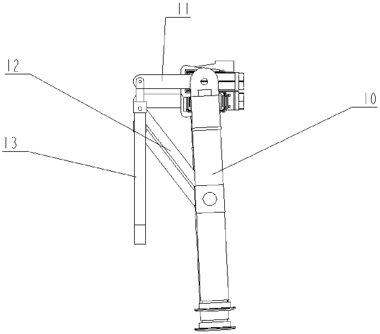 Railway loading-unloading platform cart