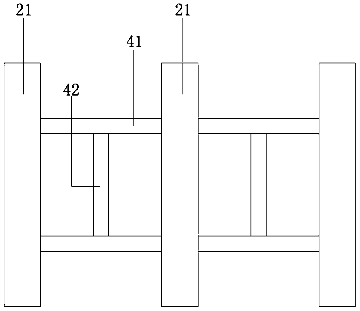 Permeable base course seepage diversion and drainage guiding structure applied to outdoor stone pavement