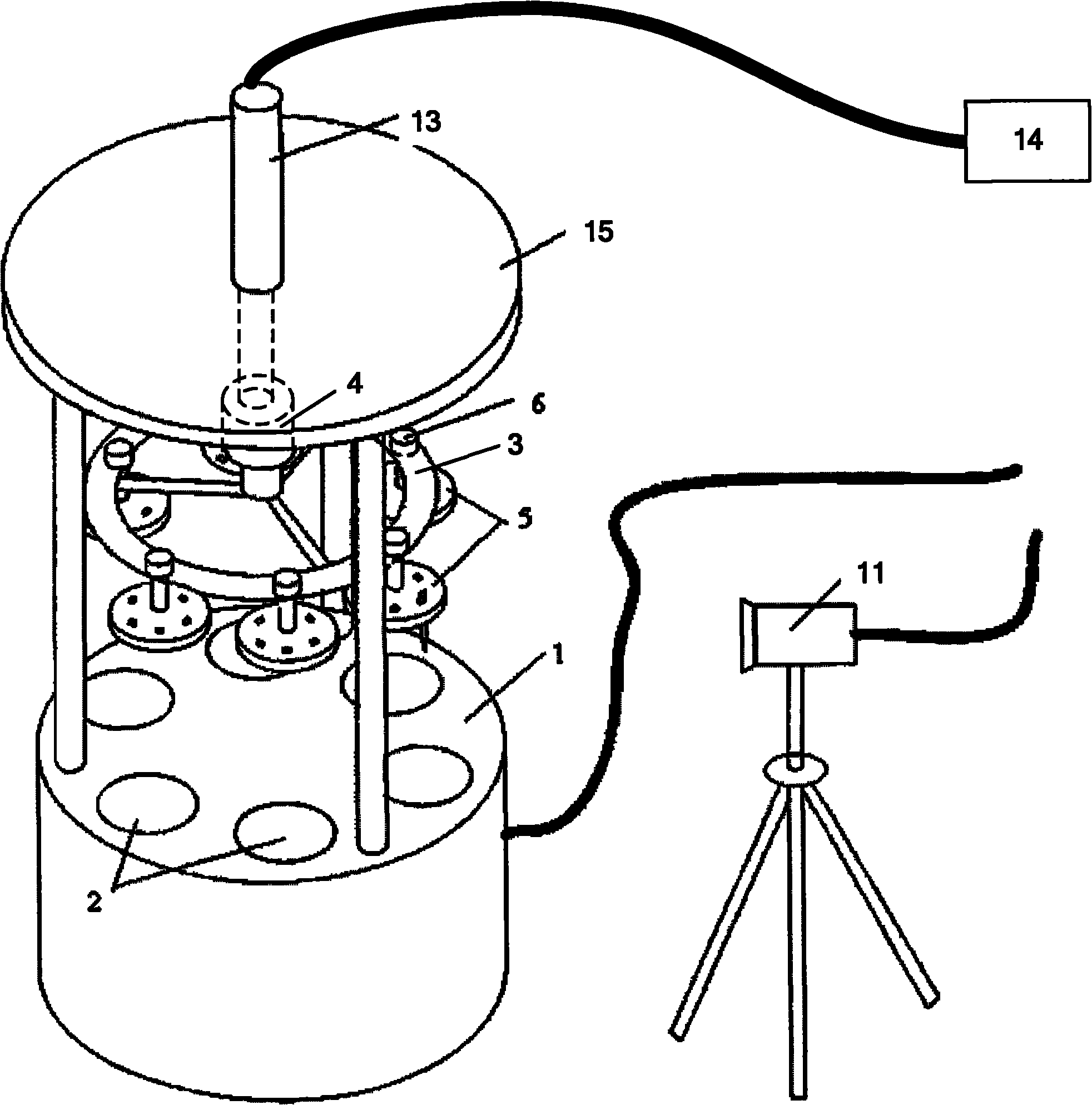 Automatic verifying system of multigroove electronic thermometer