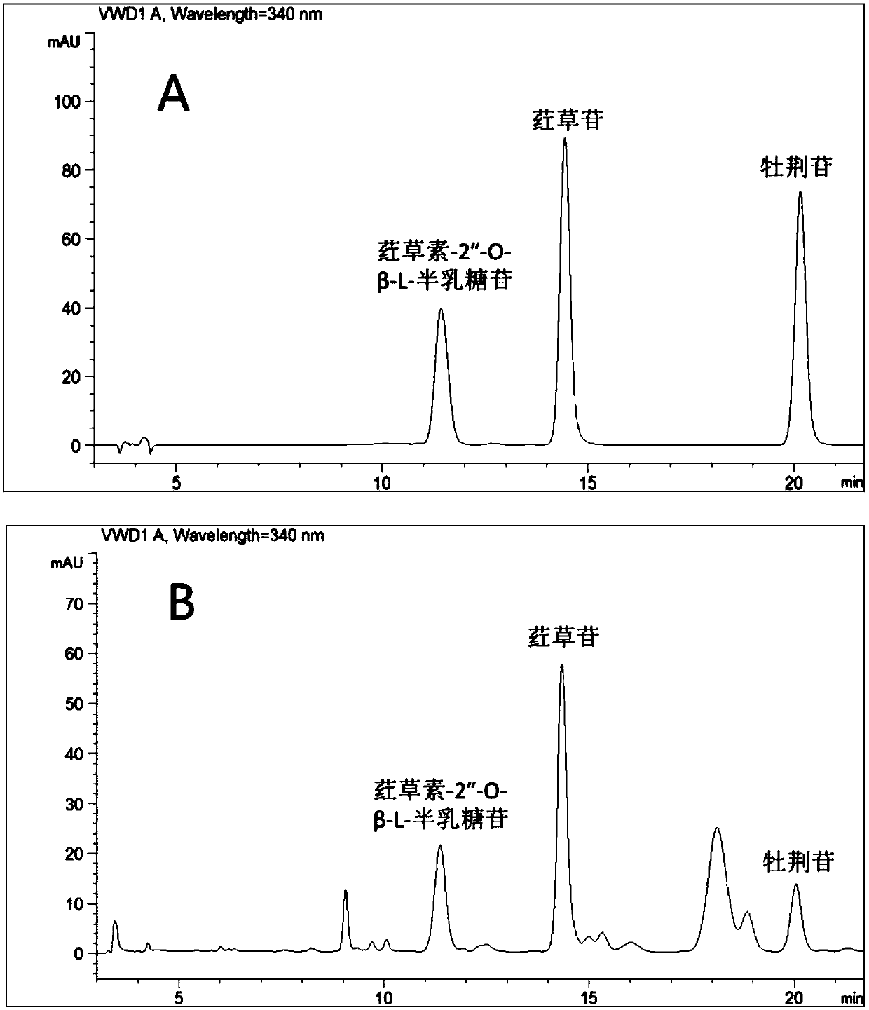 Choline eutectic solvents, preparation method and application in extraction of flavone C-glycoside of flos trollii