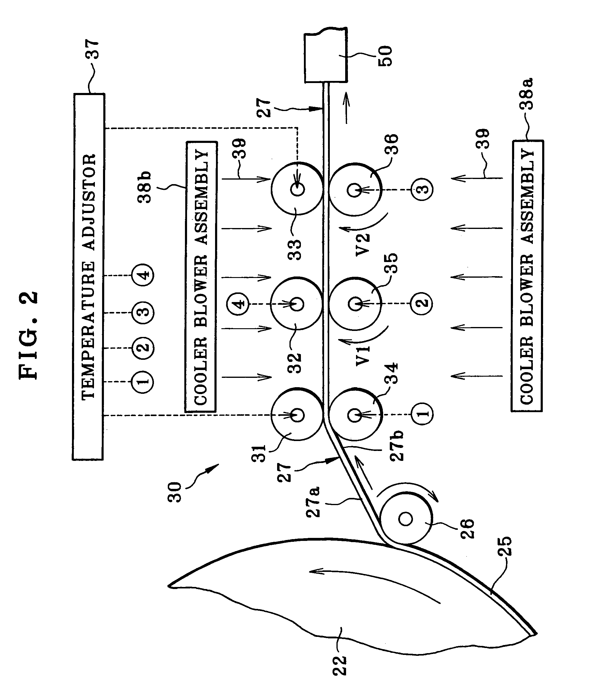 Solution casting process for producing polymer film