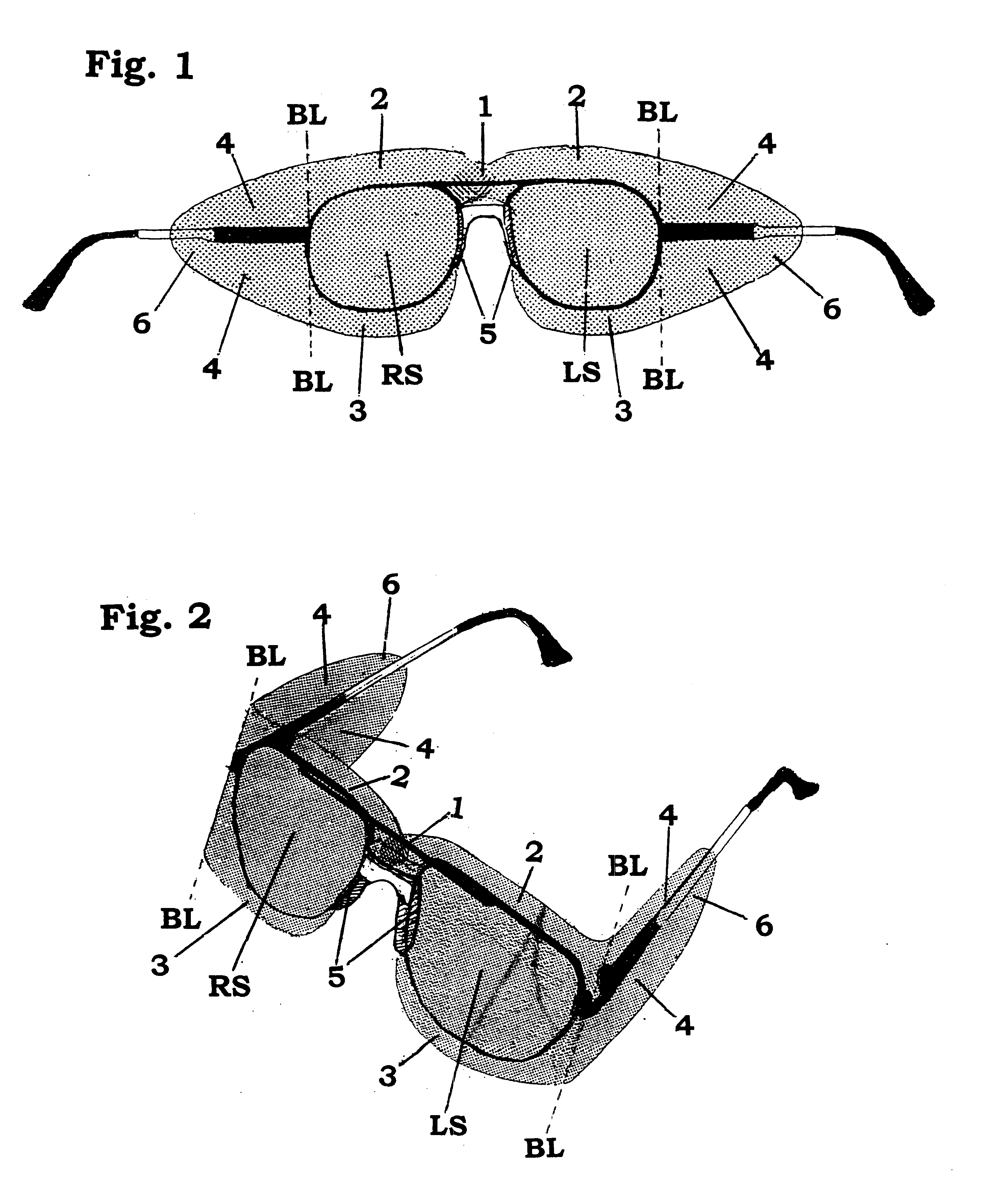 Temporary, disposable glare shield for eyeglasses