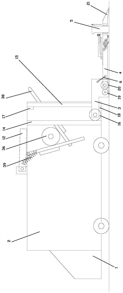 Garbage collecting and clearing box