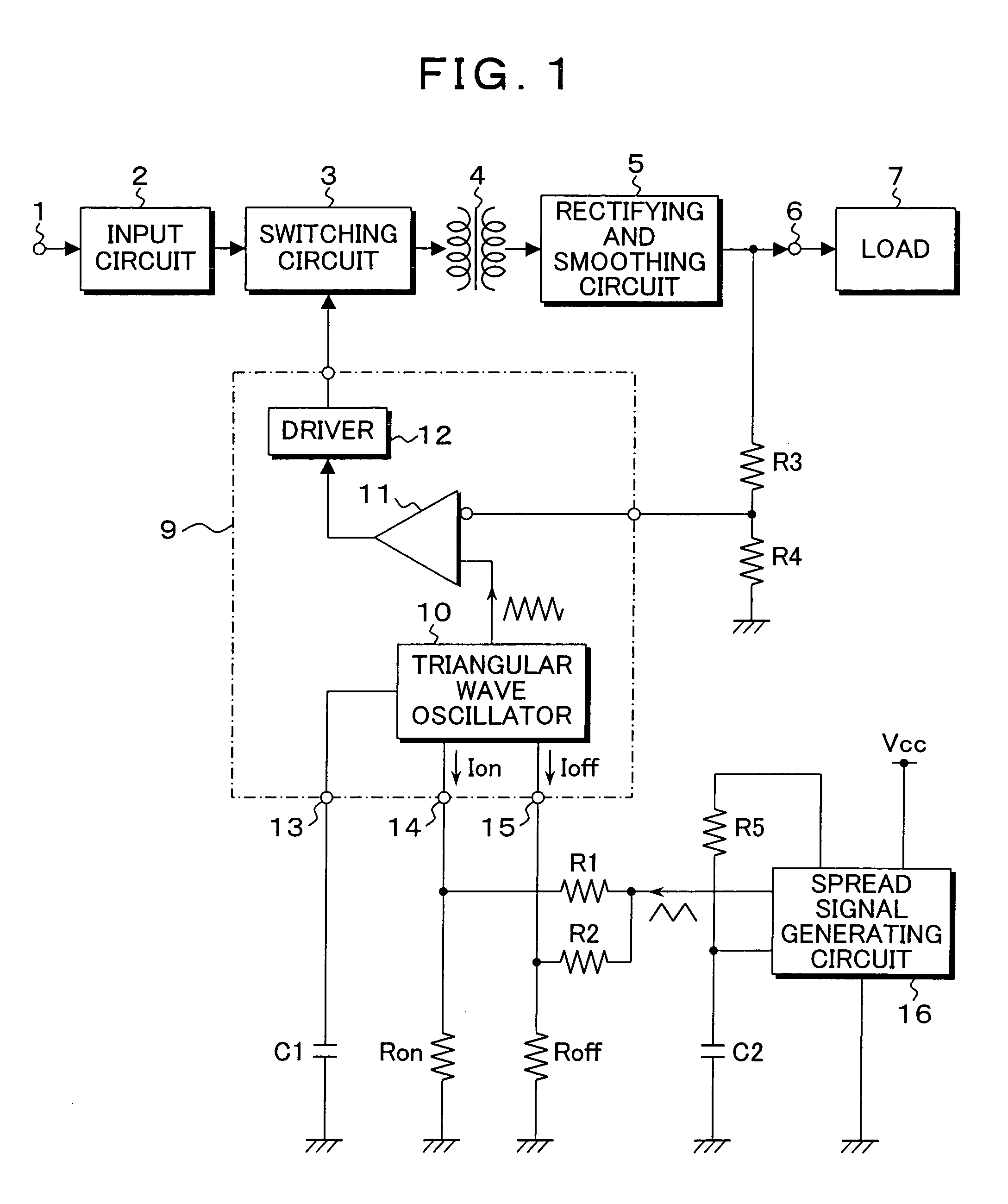 Switching signal modulation circuit