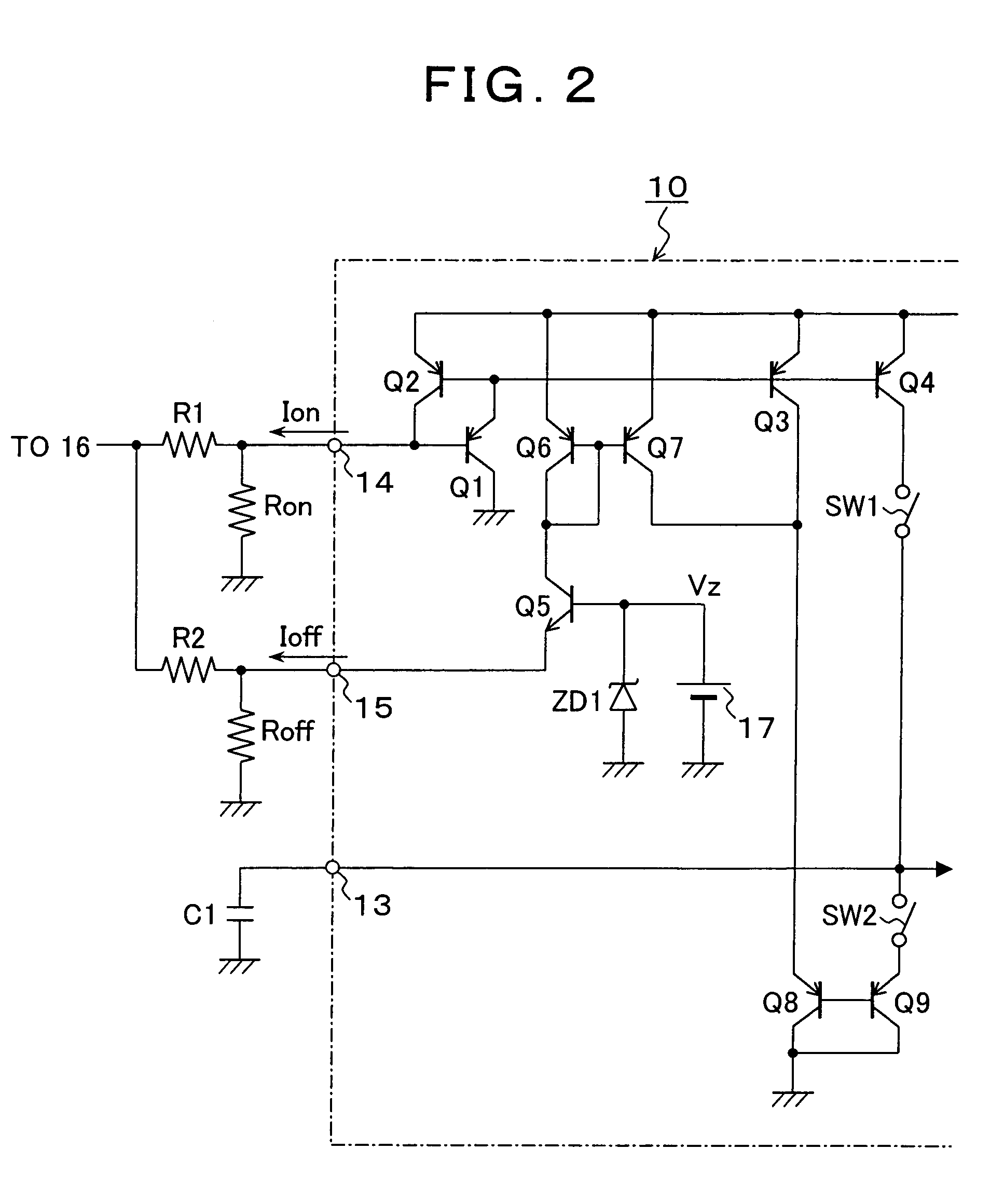 Switching signal modulation circuit