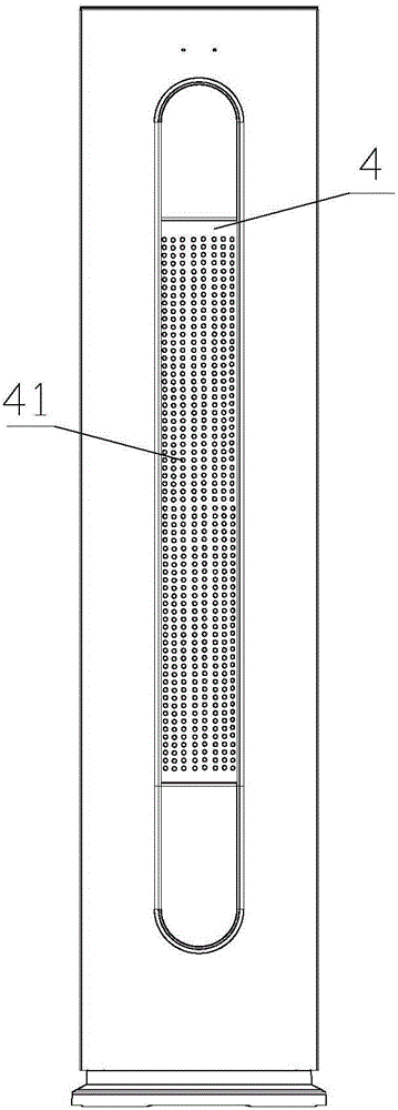 Floor type air conditioner indoor unit and control method thereof