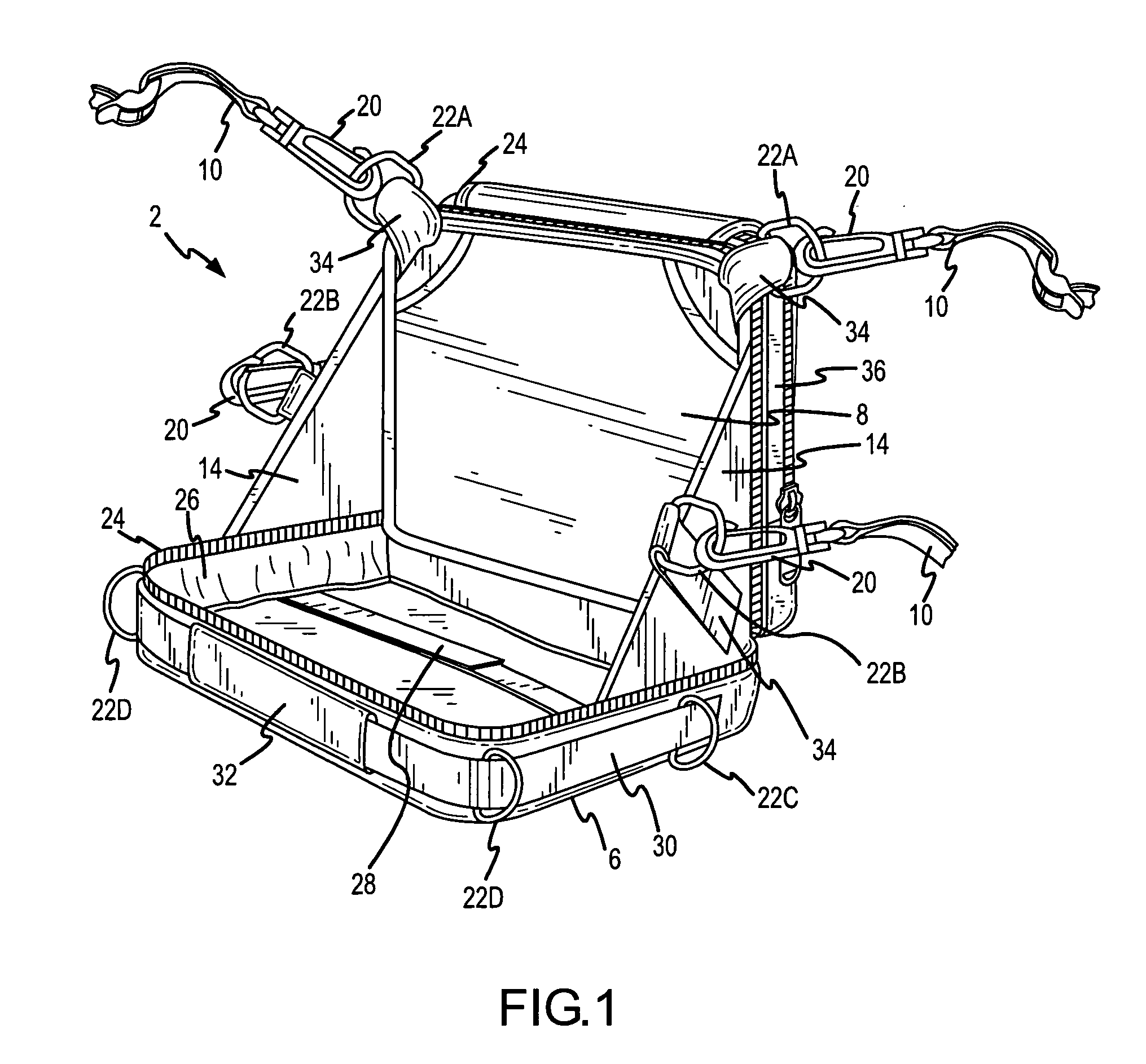 Entertainment device storage case adapted for interconnection to a vehicle seat