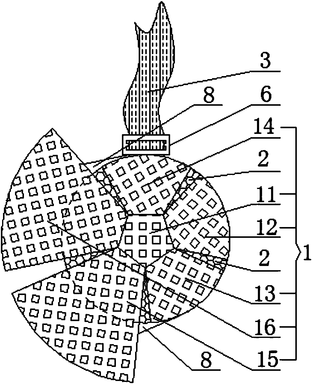 Vibration-proof cushion for student