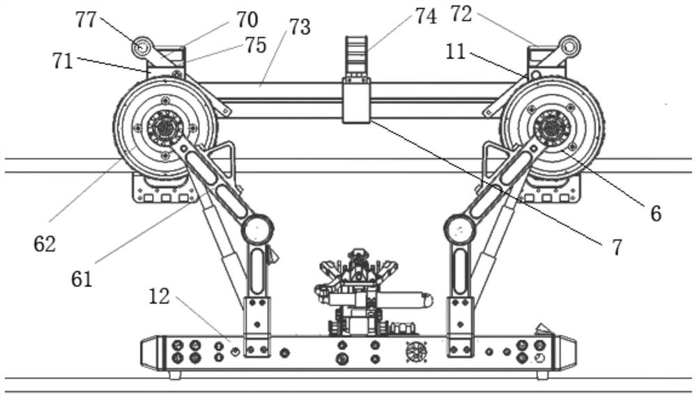 Damper live-line disassembly and assembly robot based on unmanned aerial vehicle auxiliary on-line