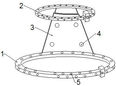 Wound nursing and pressing device for mammary gland