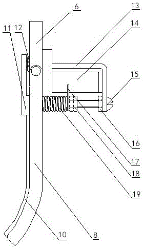 A fruit passive grasping end effector