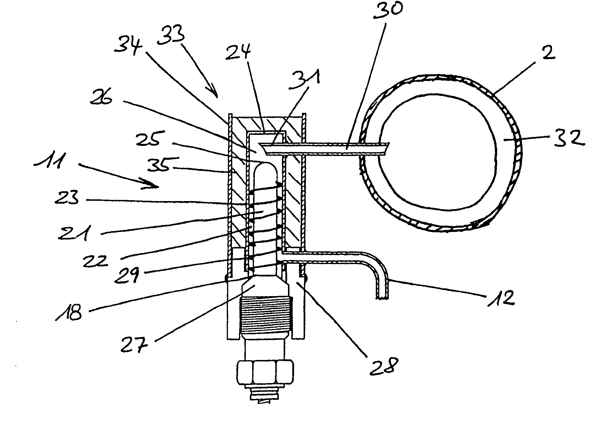 Motor vehicle equipped with a diesel propulison engine