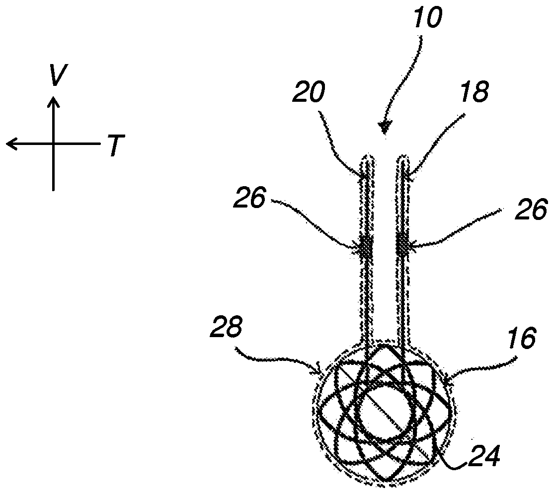 Implant for medical use intended to clip to a biological protuberance