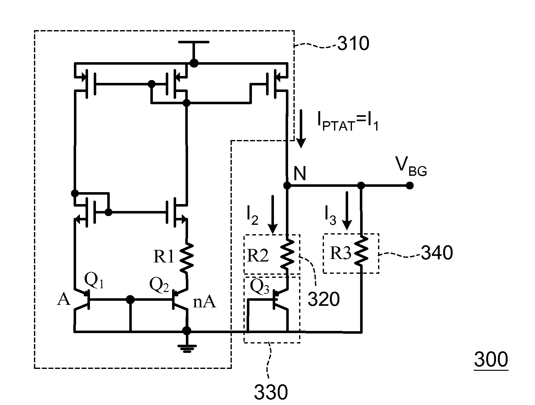 Low voltage bandgap reference circuit