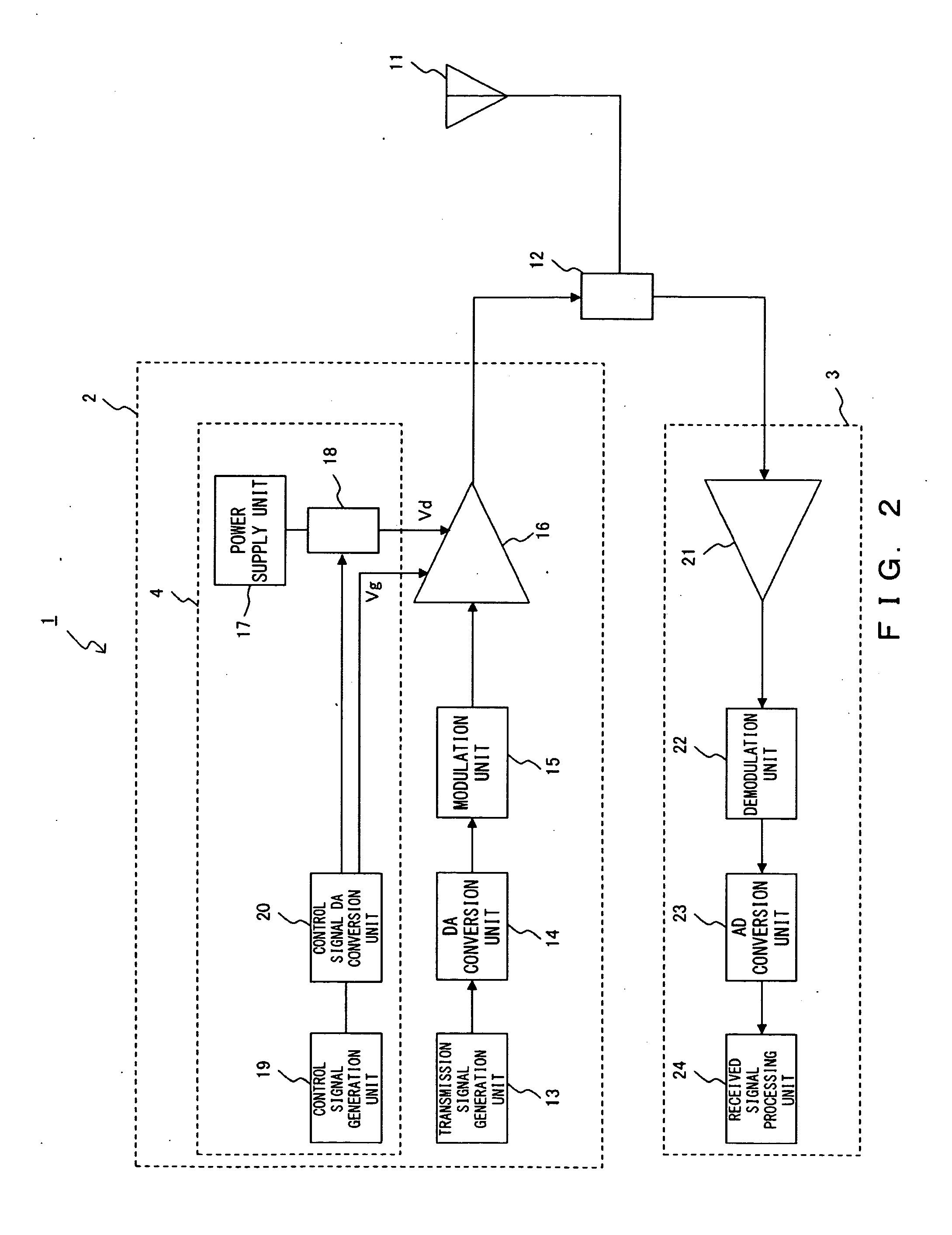 Wireless communication apparatus, power amplifier control method, and power amplifier control apparatus