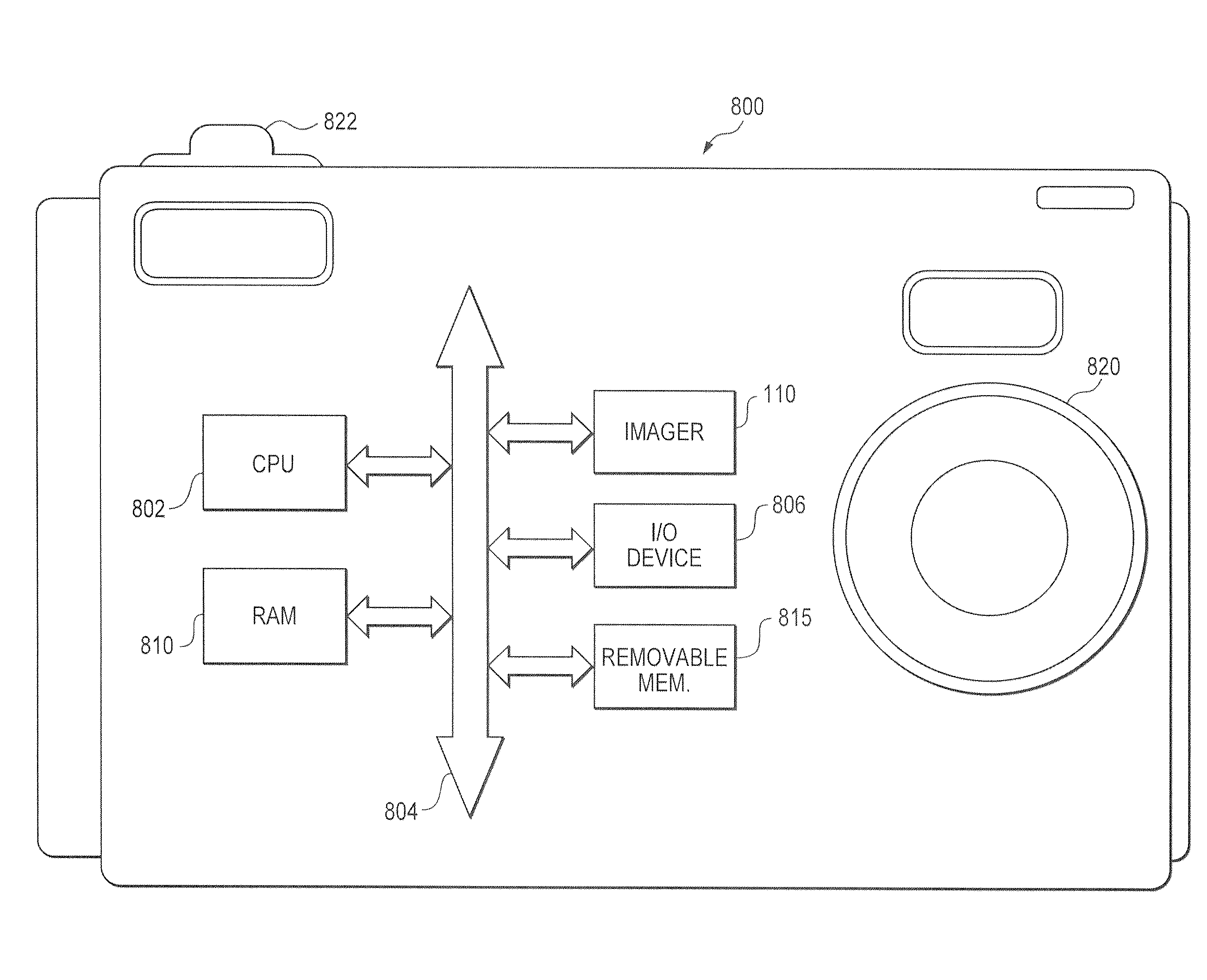 Method and apparatus providing analog row noise correction and hot pixel filtering