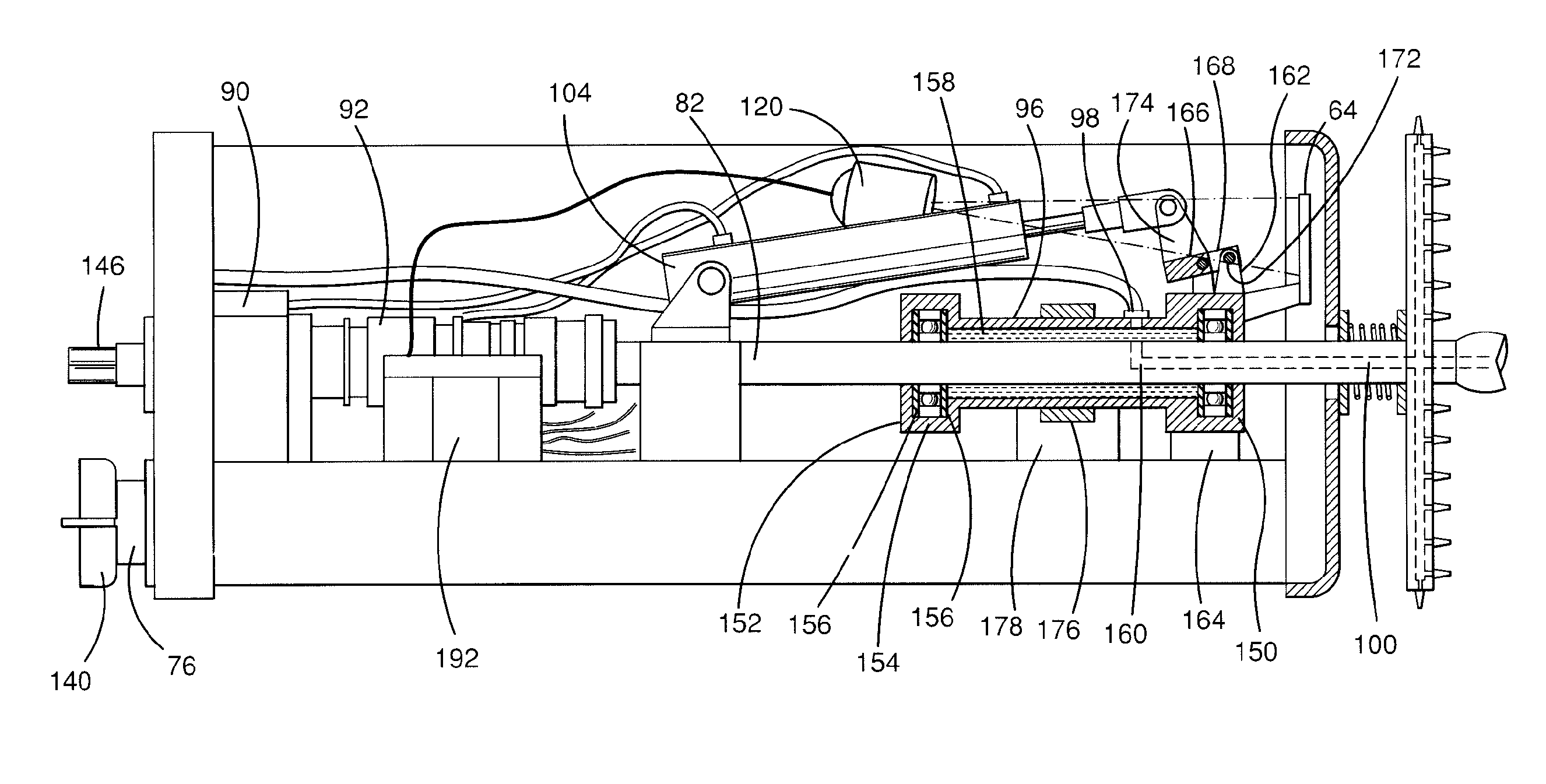 Bore head for microbore operation