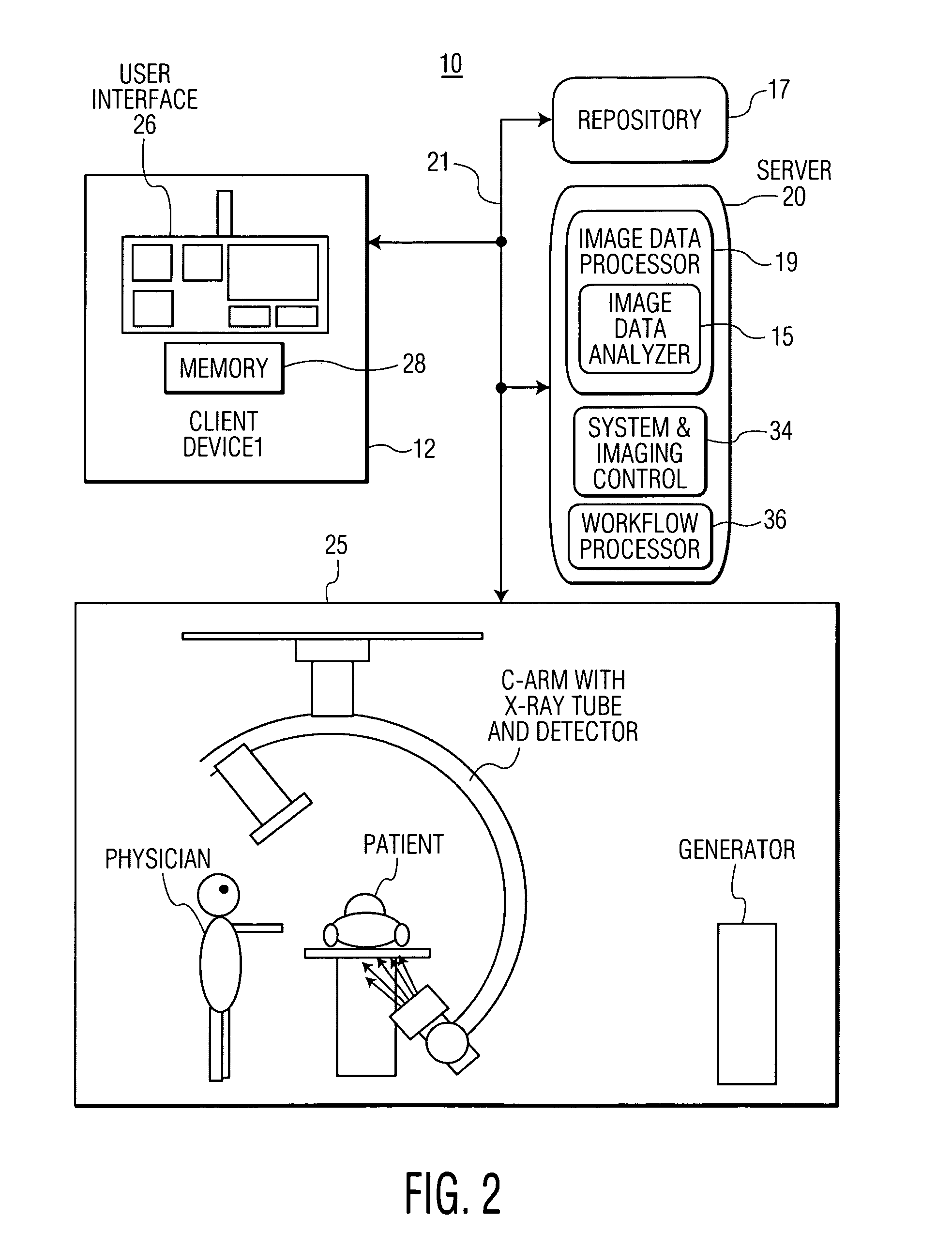 Interactive Medical Imaging Processing and User Interface System