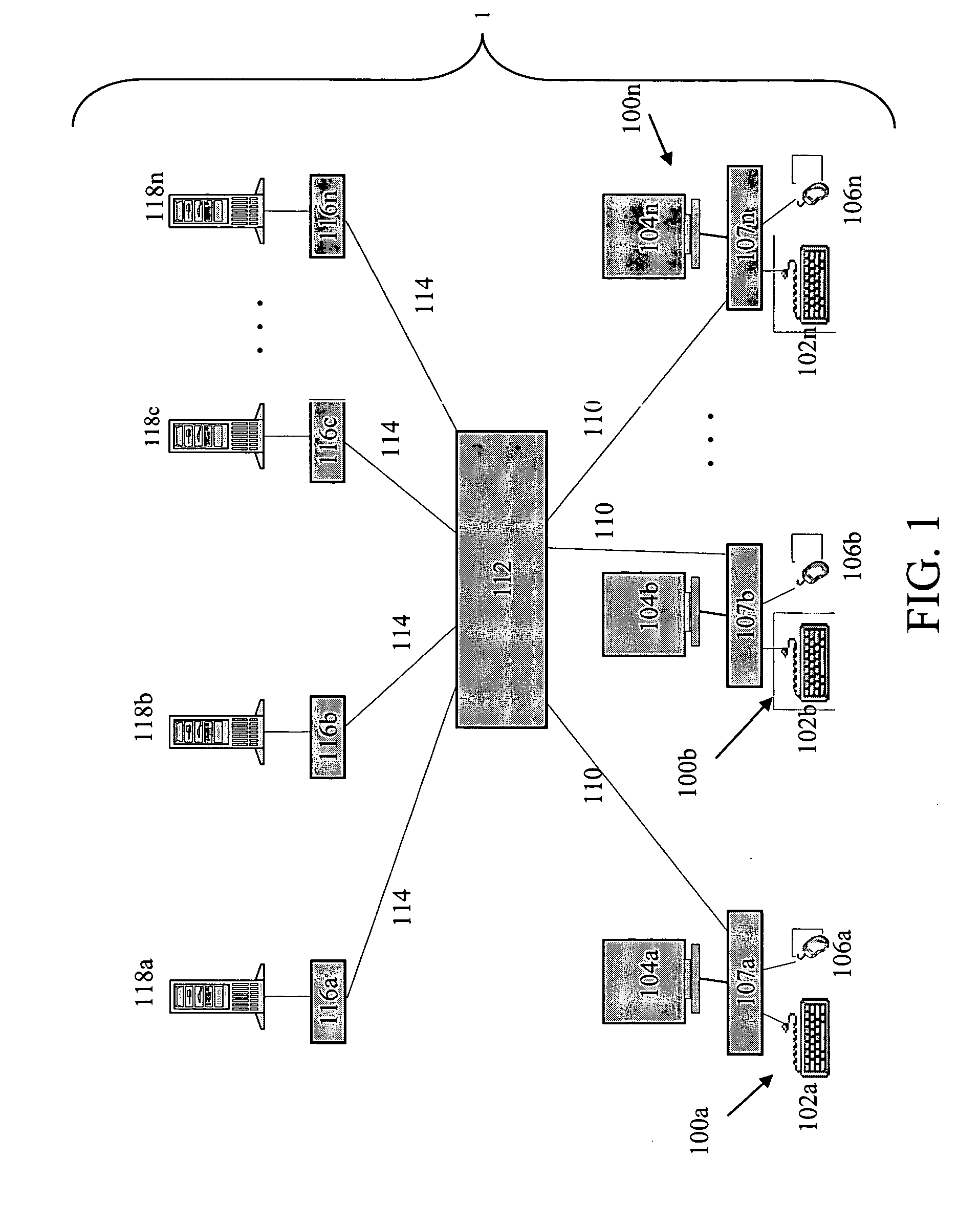 Intelligent modular server management system with enhanced graphical user interface