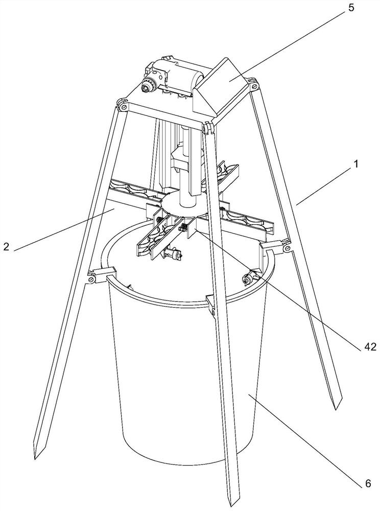 A two-degree-of-freedom portable root washing machine